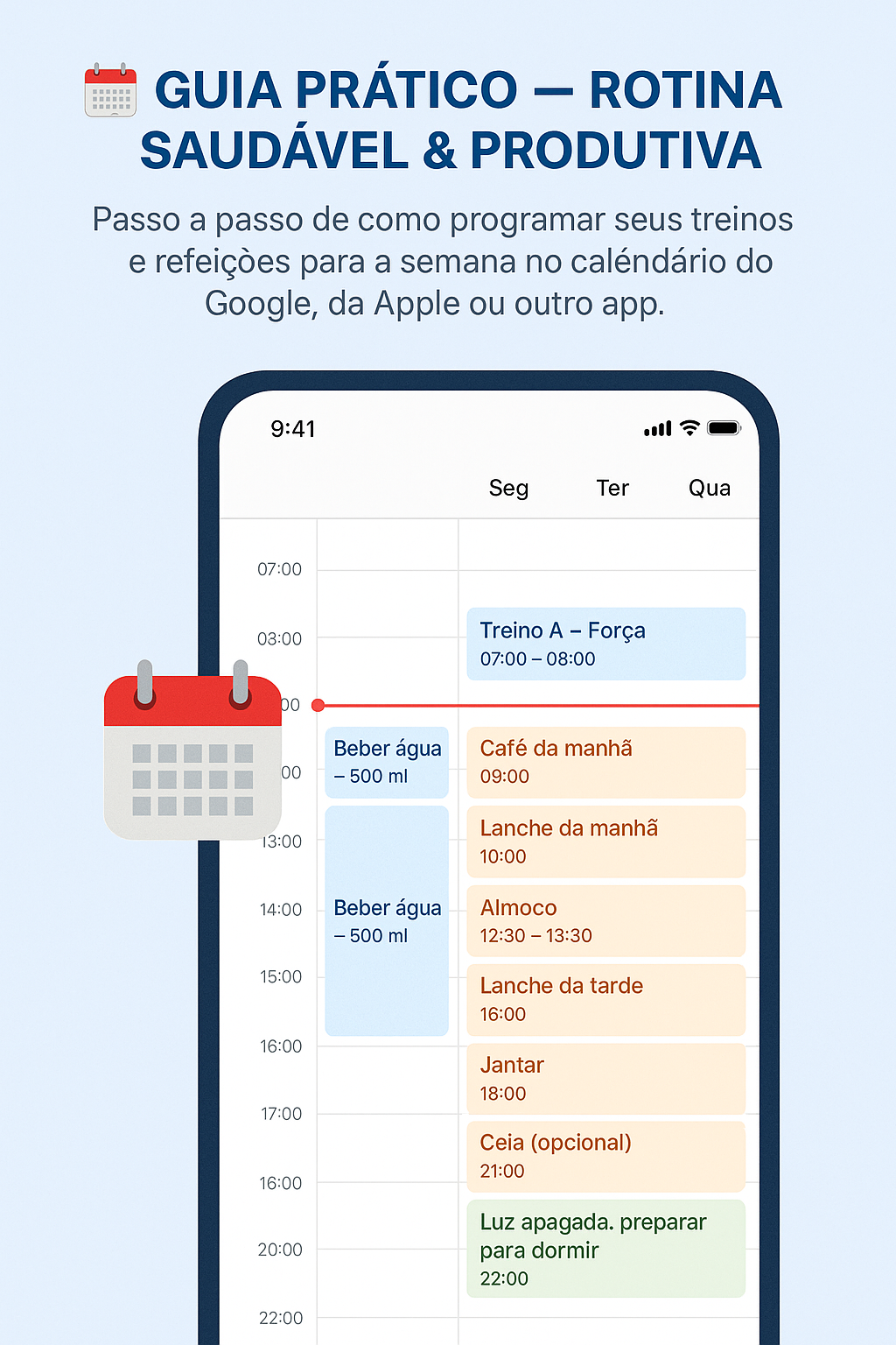 Exemplo de Calendário